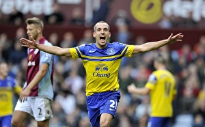 Aston Villa 0 V Everton 2 : Villa Park : 26-10-2013 Prints: Osman's Double: Everton's Triumphant 2-0 Win Over Aston Villa (Barclays Premier League)