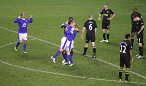 Everton 2 V Wigan Athletic 1 : Goodison Park : 26-12-2012 Prints: Osman's Goal: Everton's Premier League Victory over Wigan Athletic (26-12-2012)