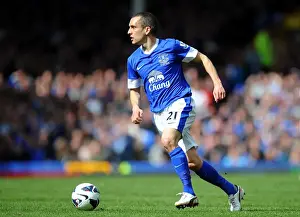 Everton 1 V Fulham 0 : Goodison Park : 27-04-2013 Prints: Osman's Strike: Everton Claims Hard-Fought Victory Over Fulham in Premier League (Everton 1-0)
