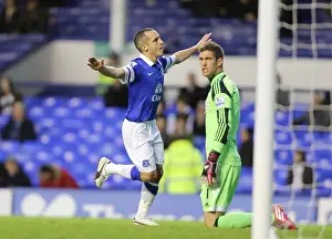 Everton 4 V Fulham 1 : Goodison Park : 14-12-2013 Prints: Osman's Strike: Everton's 4-1 Domination Over Fulham (14-12-2013)