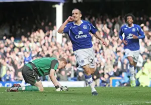Osman's Strike: Everton's Dominance Over Wigan Athletic in 08/09 Premier League