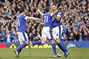 Everton 2 V Manchester City 0 : Goodison Park : 16-03-2013 Prints: Osman's Stunner: Everton Takes 2-0 Lead Over Manchester City (Goodison Park)