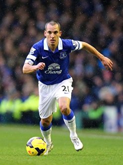 Everton 2 V Aston Villa 1 : Goodison Park : 01-02-2014 Prints: Osman's Stunner: Everton's Narrow Victory Over Aston Villa in BPL (01-02-2014)