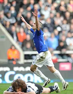 05 March 2011 Newcastle United V Everton Prints: Osman's Stunning Equalizer: Everton's Dramatic Comeback at St