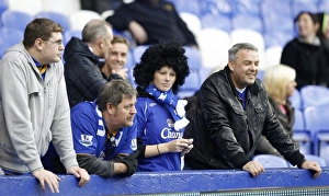19 November 2011, Everton V Wolverhampton Wanderers Prints: Passionate Everton Fans Pack Goodison Park for Epic Showdown against Wolverhampton Wanderers (BPL 2011)
