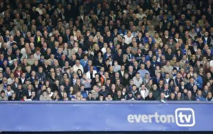 Passionate Everton Fans Unite at Goodison Park: Everton vs. Wolverhampton Wanderers