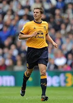 Phil Jagielka Leads Everton in Intense BPL Clash against West Bromwich Albion (14 May 2011)