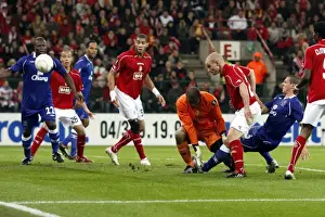Phil Jagielka Scores First Goal for Everton in UEFA Cup Clash vs. Standard Liege (2008)