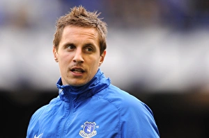 Everton 2 V Sunderland 1 : Goodison Park : 10-11-2012 Prints: Phil Jagielka's Header: Everton's Victory Over Sunderland in the Barclays Premier League (10-11-2012)