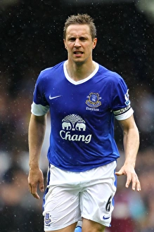 Everton 2 V West Ham United 0 : Goodison Park : 12-05-2013 Prints: Phil Jagielka's Header: Everton's Victory Over West Ham United in Premier League (12-05-2013)