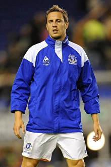 Carling Cup Prints: Phil Jagielka's Leading Goal: Everton's Carling Cup Victory Over West Bromwich Albion (September 21)