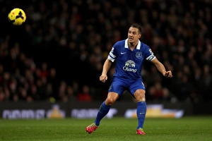 Manchester United 0 V Everton 1 : Old Trafford : 04-12-2013 Prints: Phil Jagielka's Stunner: Everton's Shocking 1-0 Win over Manchester United at Old Trafford (December 4)