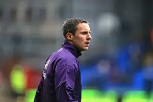 Framed Print : Phil Jagielka's Unwavering Concentration: Everton's Captain in Prematch Focus at Crystal Palace Framed Print : Phil Jagielka's Unwavering Concentration: Everton's Captain in Prematch Focus at Crystal Palace