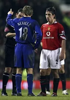 Man Utd v Everton Gallery: Phil Neville