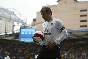 Chelsea v Everton Collection: Phil Neville - Everton