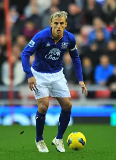 Phil Neville Leads Everton at Stadium of Light in Intense BPL Clash against Sunderland (26 December 2011)