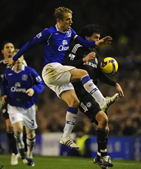 Phil Neville vs Michael Ballack: Clash of the Titans - Everton vs Chelsea, Barclays Premier League, 2008-09