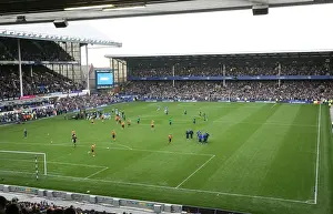 Framed Print : Pre-Match Serenity at Goodison Park: Everton Football Club's Home Framed Print : Pre-Match Serenity at Goodison Park: Everton Football Club's Home