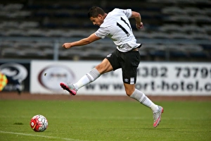 Pre-Season Friendly Prints: Pre-Season Goal: Kevin Mirallas Scores for Everton at Dundee's Dens Park