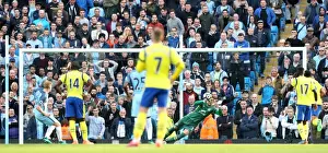 Framed Print : Premier League - Manchester City v Everton - Etihad Stadium Framed Print : Premier League - Manchester City v Everton - Etihad Stadium