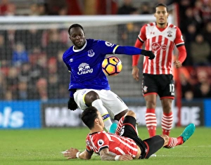 Soccer Football Full Length Collection: Premier League - Southampton v Everton - St Marys Stadium