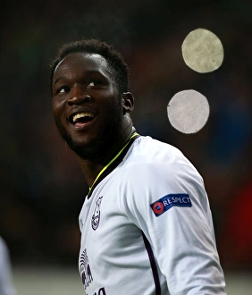 Framed Print : Romelu Lukaku Scores First Goal: Everton vs. VfL Wolfsburg, UEFA Europa League - Group H, Volkswagen Arena Framed Print : Romelu Lukaku Scores First Goal: Everton vs. VfL Wolfsburg, UEFA Europa League - Group H, Volkswagen Arena