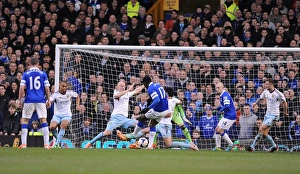 Romelu Lukaku Scores the Opener: Everton 1-0 West Ham United (Barclays Premier League, Goodison Park, 01-03-2014)