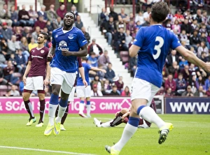 Romelu Lukaku Scores His Second Goal: Everton's Pre-Season Victory at Tynecastle Stadium