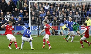 Everton 3 V Arsenal 0 : Goodison Park : 06-04-2014 Prints: Romelu Lukaku's Brace: Everton's 3-0 Dominance Over Arsenal (BPL 2014)
