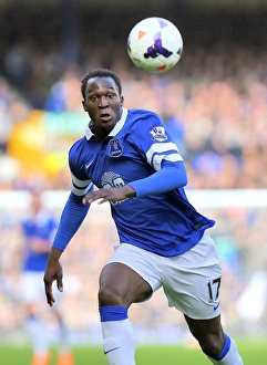 Everton 2 V Cardiff City 1 : Goodison Park : 15-03-2014 Prints: Romelu Lukaku's Brace: Everton's Triumph Over Cardiff City in the Premier League (15-03-2014)
