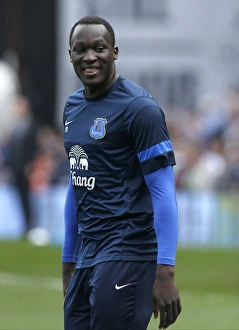 Fulham 1 V Everton 3 : Craven Cottage : 30-03-2014 Prints: Romelu Lukaku's Brace: Everton's Triumph Over Fulham in Premier League (30-03-2014)