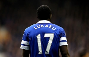Everton 2 V Manchester United 0 : Goodison Park : 21-04-2014 Prints: Romelu Lukaku's Brilliant Performance: Everton's 2-0 Victory Over Manchester United (April 21)