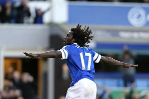 Everton 2 V Southampton 1 : Goodison Park : 29-12-2013 Prints: Romelu Lukaku's Double: Everton's Comeback Against Southampton (2-1)