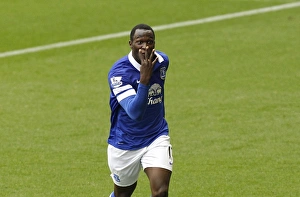 Everton 3 V Arsenal 0 : Goodison Park : 06-04-2014 Prints: Romelu Lukaku's Double Strike: Everton's Glorious 3-0 Victory Over Arsenal (BPL)