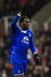 Stoke City V Everton - Britannia Stadium Prints: Romelu Lukaku's First Goal: Everton's Triumph at Stoke City (BPL)