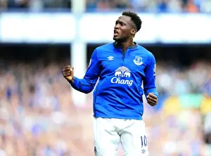 Everton V Crystal Palace - Goodison Park Prints: Romelu Lukaku's First Goal: Everton's Victory Over Crystal Palace in Premier League at Goodison Park