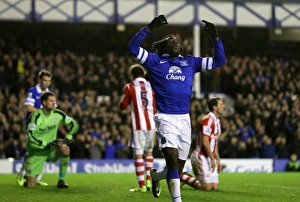 Everton 4 V Stoke City 0 : Goodison Park : 30-11-2013 Prints: Romelu Lukaku's Four-Goal Blitz: Everton Crushes Stoke City (4-0)