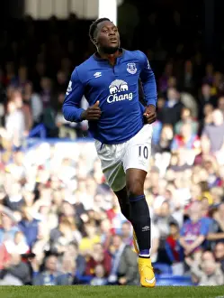Framed Print : Romelu Lukaku's Thrilling First Goal: Everton vs Crystal Palace, Premier League, Goodison Park Framed Print : Romelu Lukaku's Thrilling First Goal: Everton vs Crystal Palace, Premier League, Goodison Park