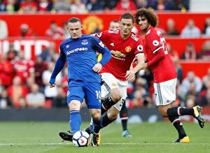 Images Dated 17th September 2017: Rooney vs Matic: Premier League Clash at Old Trafford - Manchester United vs Everton