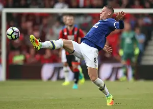 Ross Barkley of Everton in Action against AFC Bournemouth at Vitality Stadium during the Premier League Match, September 2016