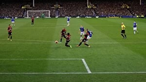 Images Dated 4th January 2014: Ross Barkley Scores First: Everton's 4-0 FA Cup Victory Over Queens Park Rangers