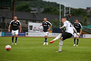 Pre-Season Friendly Prints: Ross Barkley Scores Penalty: Everton's Second Goal in Pre-Season Friendly against Dundee