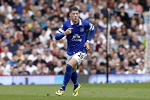Images Dated 30th March 2014: Ross Barkley's Brilliant Double: Everton's Triumph over Fulham (3-1)