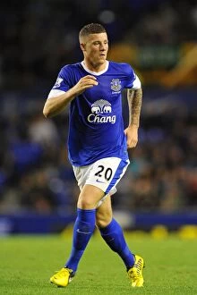 Images Dated 29th August 2012: Ross Barkley's Brilliant Performance: Everton Crushes Leyton Orient 5-0 in Capital One Cup