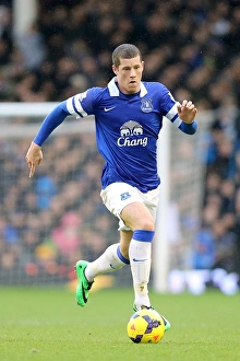 Everton 2 V Aston Villa 1 : Goodison Park : 01-02-2014 Prints: Ross Barkley's Brilliant Performance: Everton's Thrilling 2-1 Victory Over Aston Villa (Barclays Premier League)