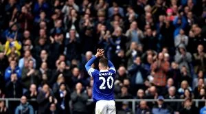 Everton 2 v Manchester United 0 : Goodison Park : 21-04-2014 Collection: Ross Barkley's Brilliant Performance: Everton 2 - Manchester United 0 (Barclays Premier League)