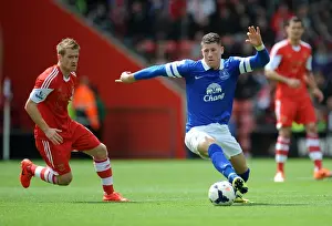 Southampton 2 V Everton 0 : St. Mary's : 26-04-2014 Prints: Ross Barkley's Game-Changing Dribble: Everton's Win Against Southampton (26-04-2014)