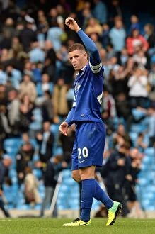 Images Dated 5th October 2013: Ross Barkley's Heartfelt Goodbye: Everton's Defeat at Etihad Stadium (Manchester City 3-1)