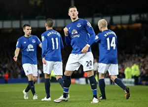 Ross Barkley's Stunner: Everton's Electrifying Opener Against Queens Park Rangers (Premier League)