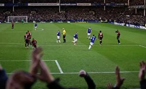 Images Dated 4th January 2014: Ross Barkley's Stunner: Everton's FA Cup Triumph Over Queens Park Rangers (4-0)